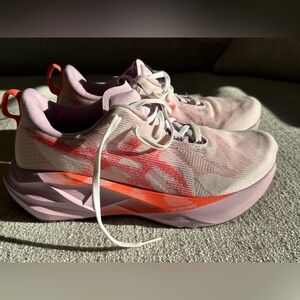 ASICS Novablast 5 in Coral Reef- Women’s Size 9!  Only 40 miles on them.